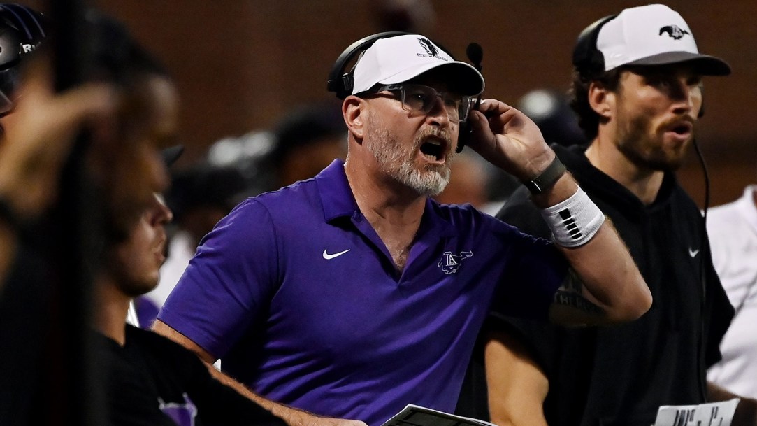 Trent Dilfer fair catch free kick rule high school football lipscomb academy