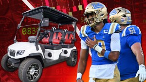UCLA football athletics financial money loss deficit golf cart rentals spent