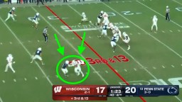 All-22 Video Of Wisconsin’s Game-Winning Touchdown Shows Offensive Pass Interference Led To Penn State Loss