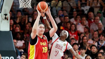 China’s 7-Foot-3 Women’s Basketball Phenom Wreaks Havoc On Team USA With Ridiculous Height Difference