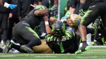 Oregon Coach Dan Lanning Won’t Suspended Bear Alexander For Punching Nico Iamaleava Because He ‘Feels Bad About It”