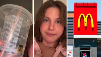 California Woman Finishes Her Large Diet Coke From McDonald’s. Then She Sees What’s Waiting For Her At The Bottom Of The Cup