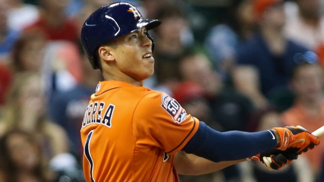 Carlos Correa on the Astros