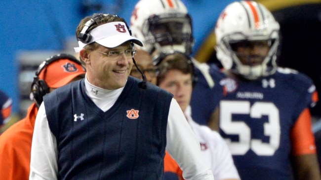 Auburn head coach Gus Malzahn in 2013