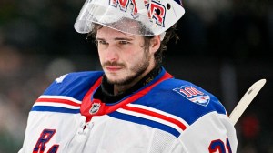 New York Rangers goaltender Igor Shesterkin