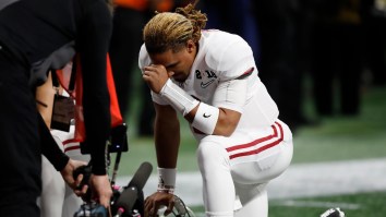 Never-Before-Seen Footage Shows Nick Saban Benching Jalen Hurts For Tua Tagovailoa At Halftime During 2018 Natty