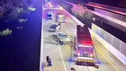 Kansas State Student Survives 70-Foot Fall After Jumping Off Overpass To Avoid Truck In Multi-Car Crash