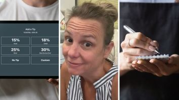 Longtime Server Walks Over To Tipping Tablet. What She Sees Is Somehow More Disrespectful Than No Tip
