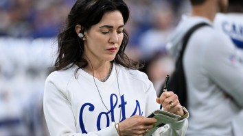 Colts’ Carlie Irsay-Gordon Called ‘Nuts’ By Bill Simmons For Taking Notes On The Sideline