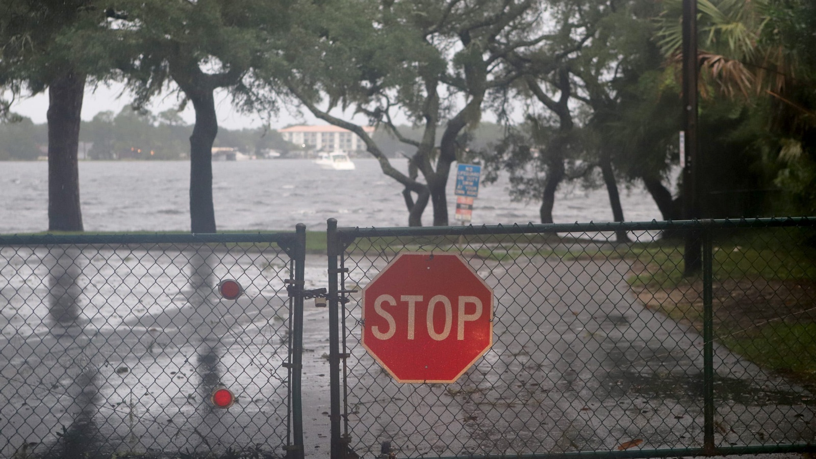 hurricane Isaias makes landfall in Florida.