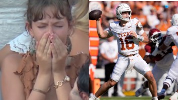 Arch Manning Makes Girl Cry With His Two Late Interceptions In Texas’ Loss Against Oklahoma