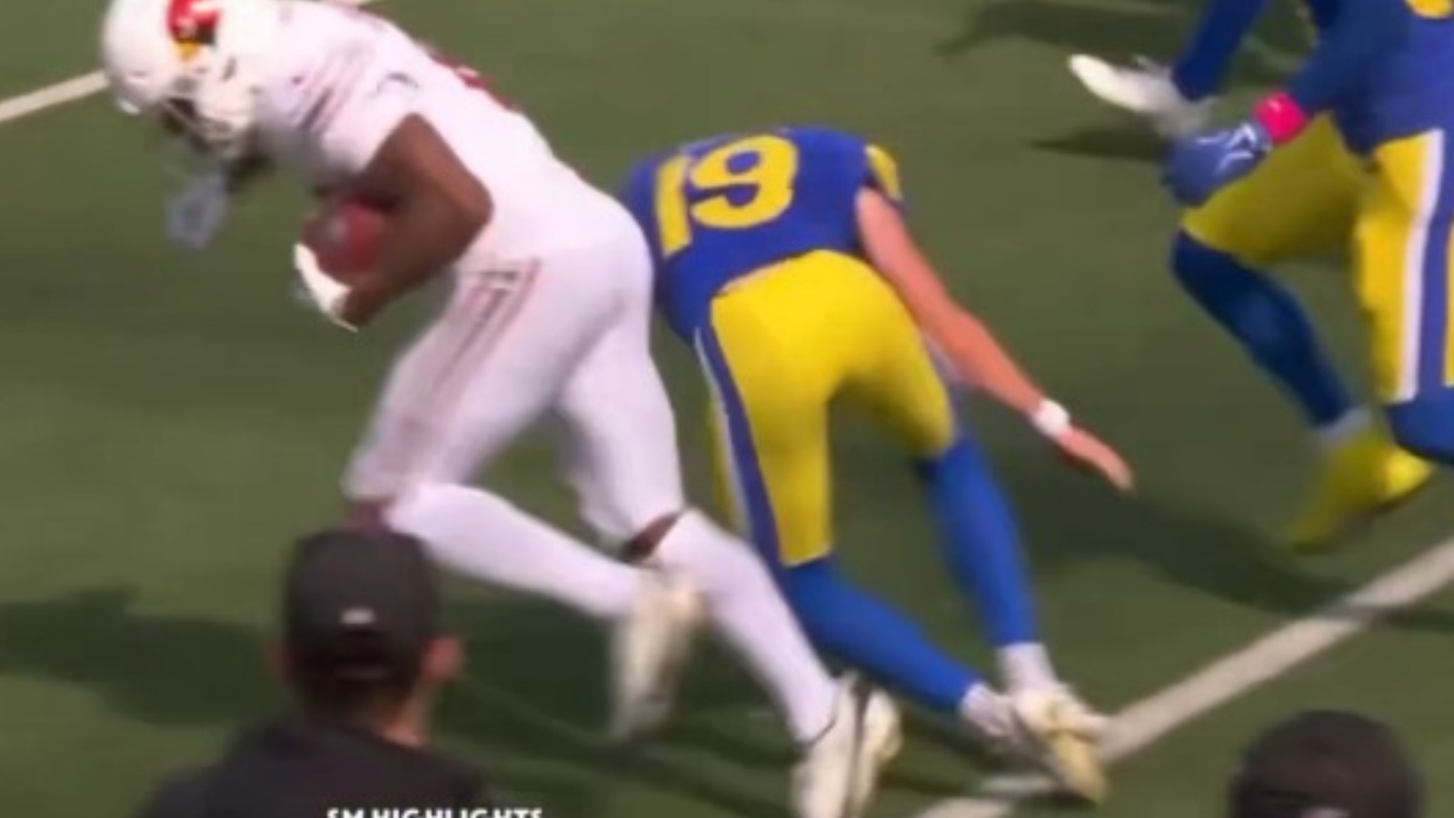 Rams' New Kicker Injured After Tackle Attempt