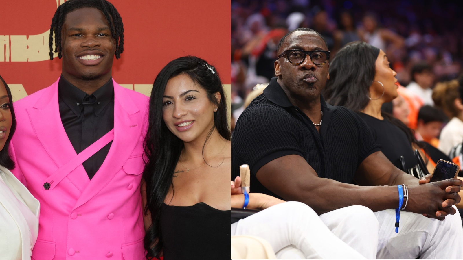 Travis Hunter's wife firs shot at Shannon Sharpe