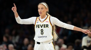 Sophie Cunningham on the court