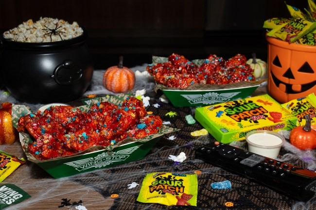 Wingstop Sour Patch Kids wings