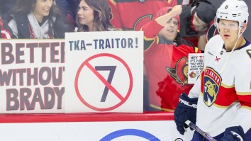 Senators Fans Force Amazon Prime To Add Content Warning To Broadcast After Targeting Brady Tkachuk With Profane Chants