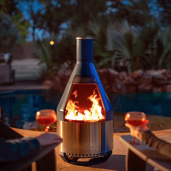 Solo Stove Bonfire 19.5" Fire Pit and Chiminea Topper