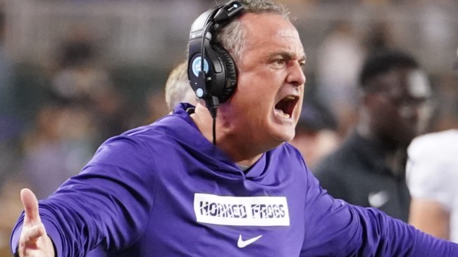 Sonny Dykes at TCU in 2024