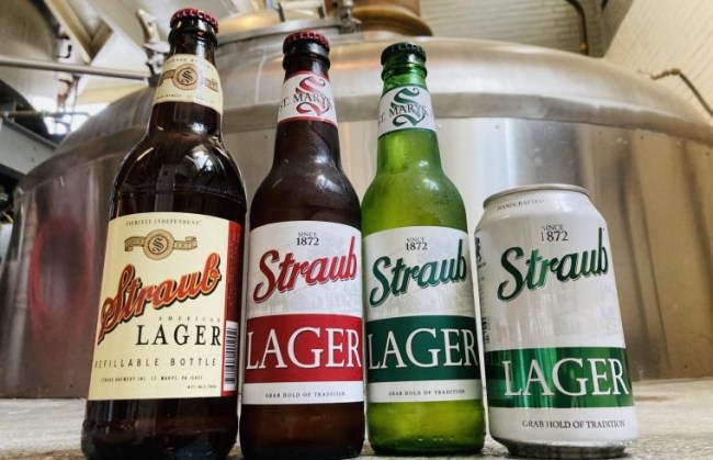 Straub beers