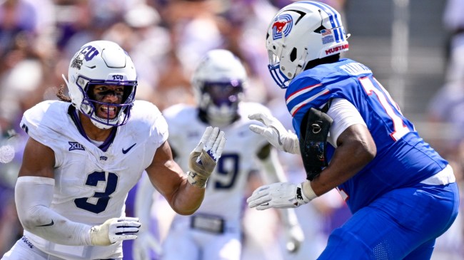 TCU vs SMU football
