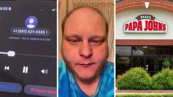West Virginia Man Orders Papa John’s At 11am. Then He Gets An Angry Voicemail From The Delivery Driver’s Personal Cell