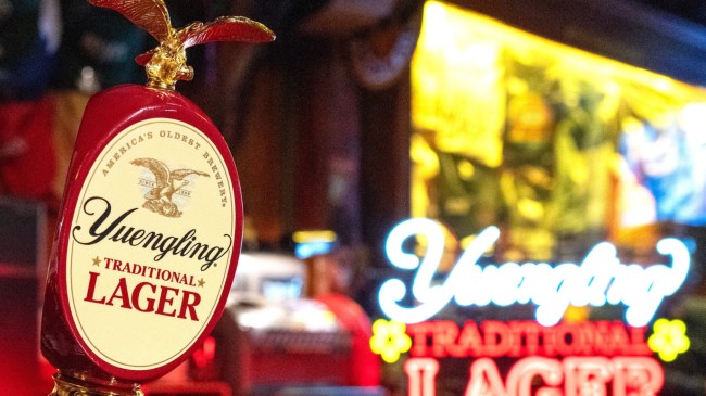 Yuengling beer tap