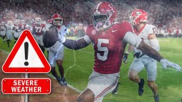 Is The Alabama-Georgia Football Game Going To Be Played As Scheduled? New Forecast For Hurricane Isaias Says Yes