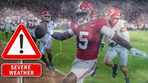 Alabama Georgia Football Game Forecast Hurricane Isaias Move Reschedule Weather Plan