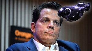 Anthony Scaramucci and the Batmobile from Batman Returns