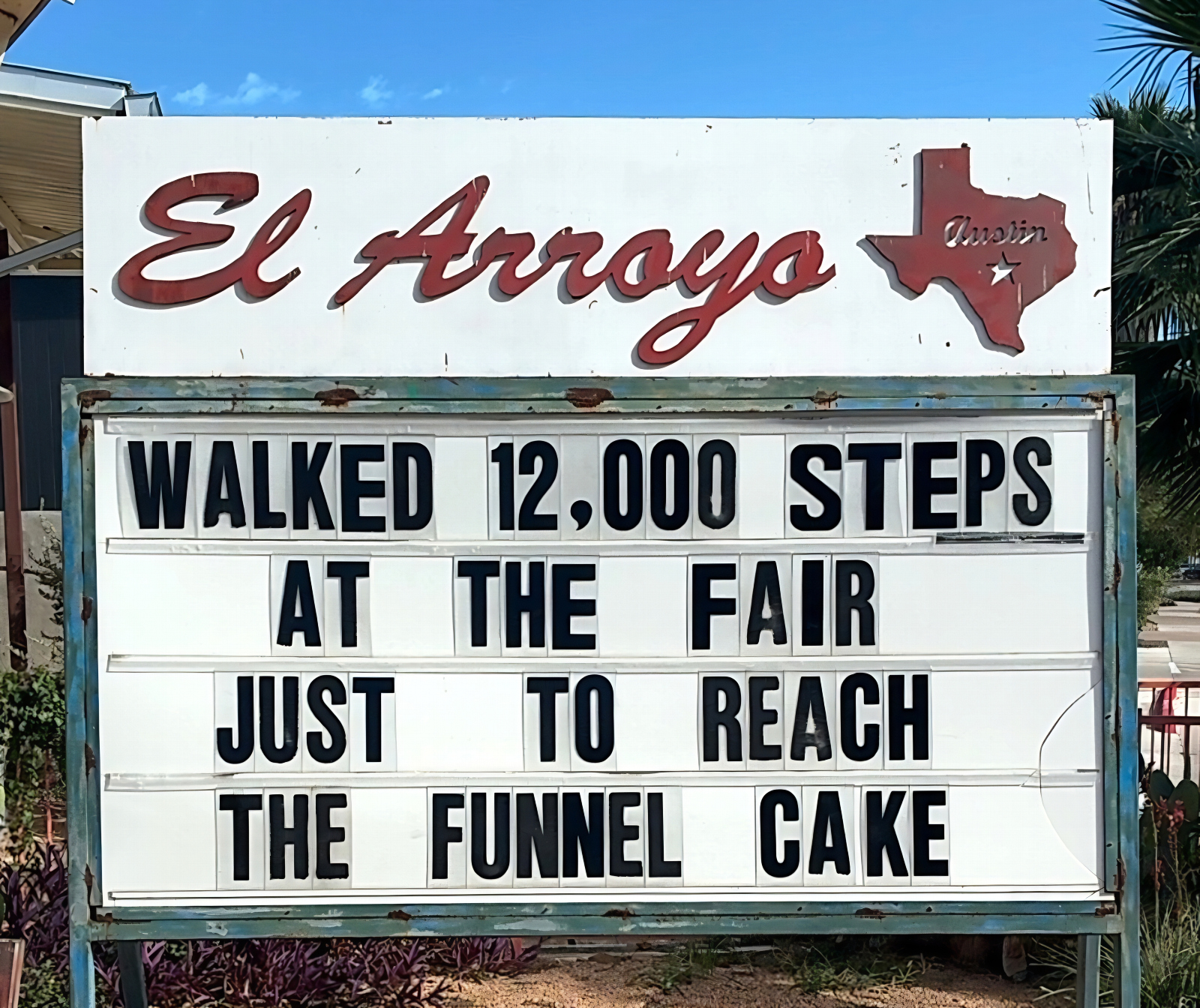 best meme so far this week joke about delicious state fair food in Texas