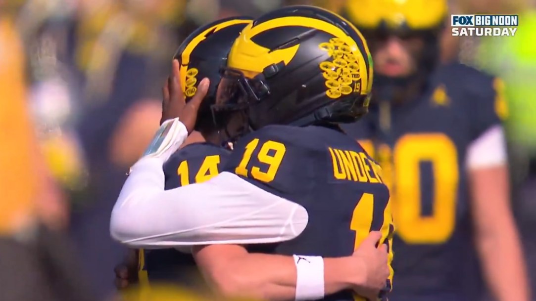 Bryce Underwood Character Class teammate leader mentor Michigan benched Tommy Carr