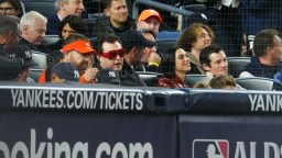 Fans Distracted By Marlins Man Chatting Up Dua Lipa During Yankees-Rays Playoff Game