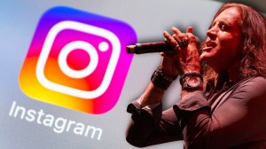Instagram logo next to Scott Stapp of Creed