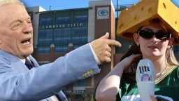 Jerry Jones Seemingly Made Up A Bizarre Story About An Angry Packers Fan Mooning Him After A Game