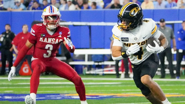 Kansas vs Missouri football