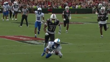 Catch Or No Catch? Kentucky Robbed Of Easy Points By Horrible Overturned Replay With Disputable Evidence