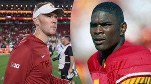 Lincoln Riley fired USC football buyout caleb williams jayden maiava keyshawn johnson