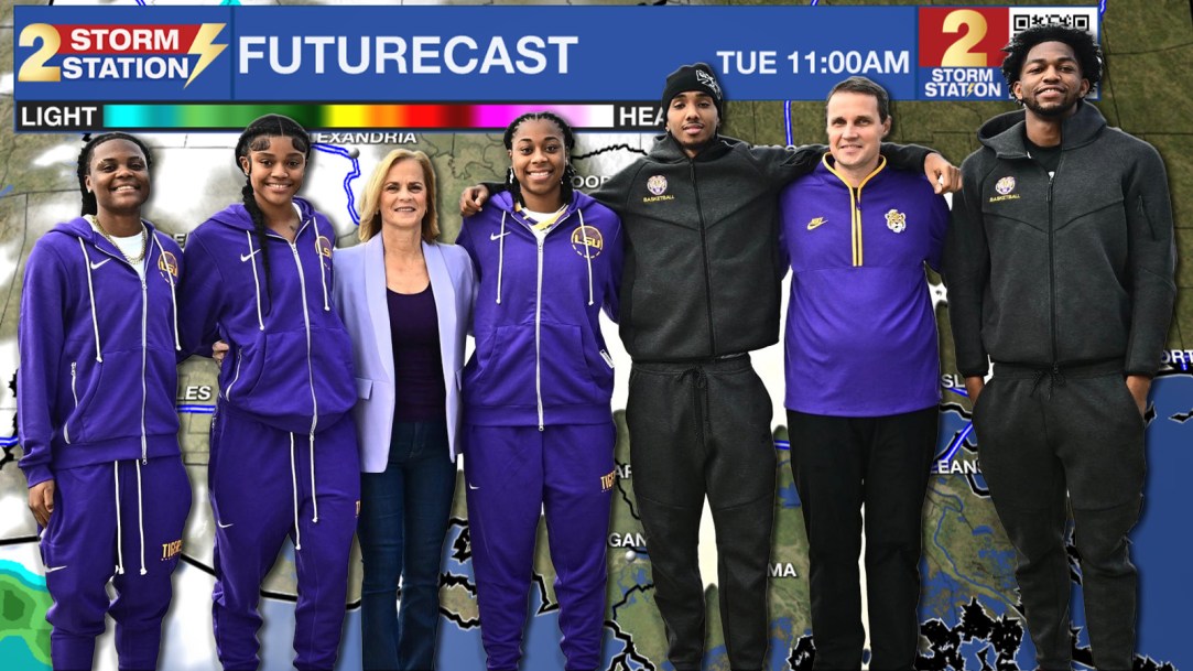 LSU basketball media day weather fog