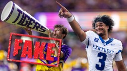 LSU Is Using A Fake Quote From Kentucky Quarterback Kenny Minchey To Motivate College Football Players