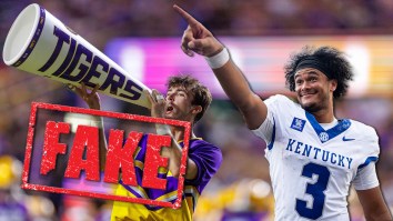 LSU Is Using A Fake Quote From Kentucky Quarterback Kenny Minchey To Motivate College Football Players
