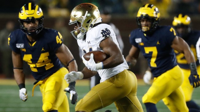 Michigan vs Notre Dame football