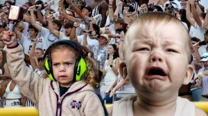 Mississippi State cowbells allowed why rules artificial noisemakers illegal