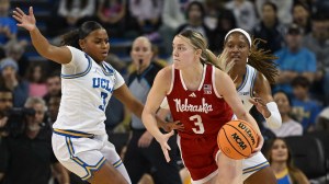 Nebraska Women's basketball allison weidner jacked arms strong viral photo