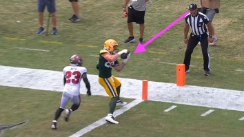 NFL Referee Refused To Call The Most Obvious Touchdown Of All-Time While Staring Directly At The Goal Line
