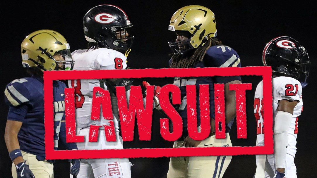 Ohio High School Football lawsuit glenville eligibility violation ohsaa playoff ban overturned restraining order injunction