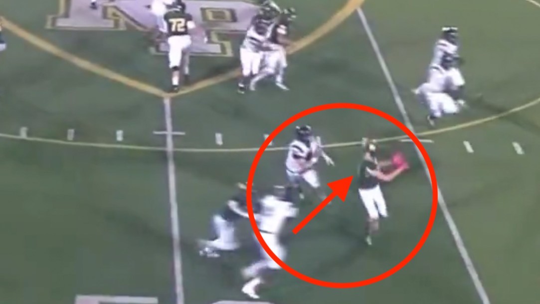 Oregon high school football controversy targeting ejected suspended parkrose marcus mccauley