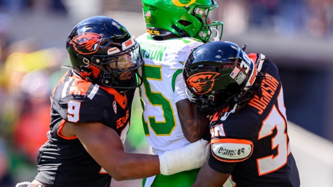 Oregon vs Oregon State football