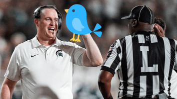 Michigan State Coach Pat Fitzgerald Apologizes For Flipping Bird In Disgust Of Poor Officiating