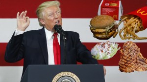 A sampling of President Donald J. Trump's daily diet