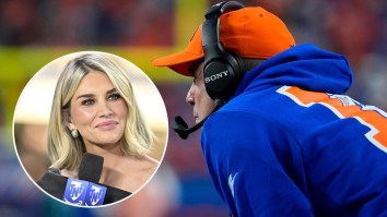 Prime Video Cameras Accidentally Caught Sean Payton Awkwardly Pulling In Charissa Thompson For A Kiss